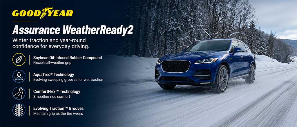 Goodyear Assurance WeatherReady 2 Technology Highlights