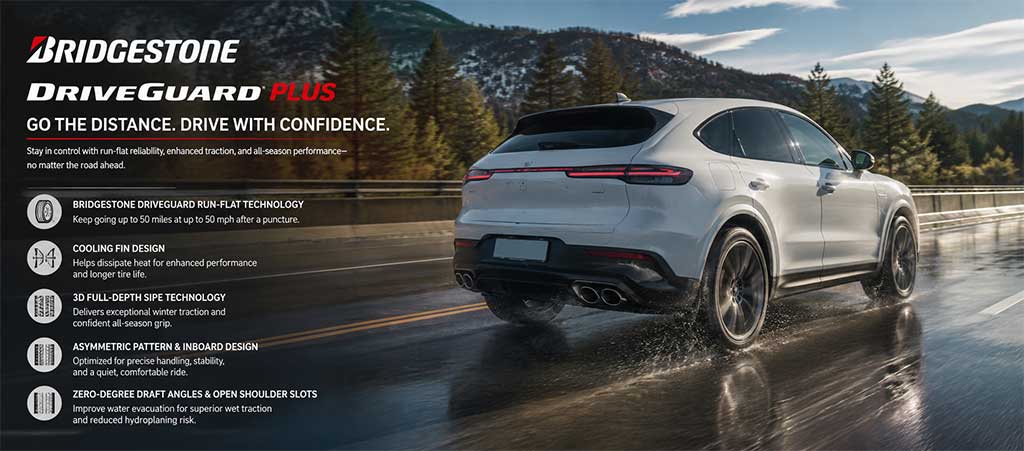Bridgestone DriveGuard Plus review technology highlights