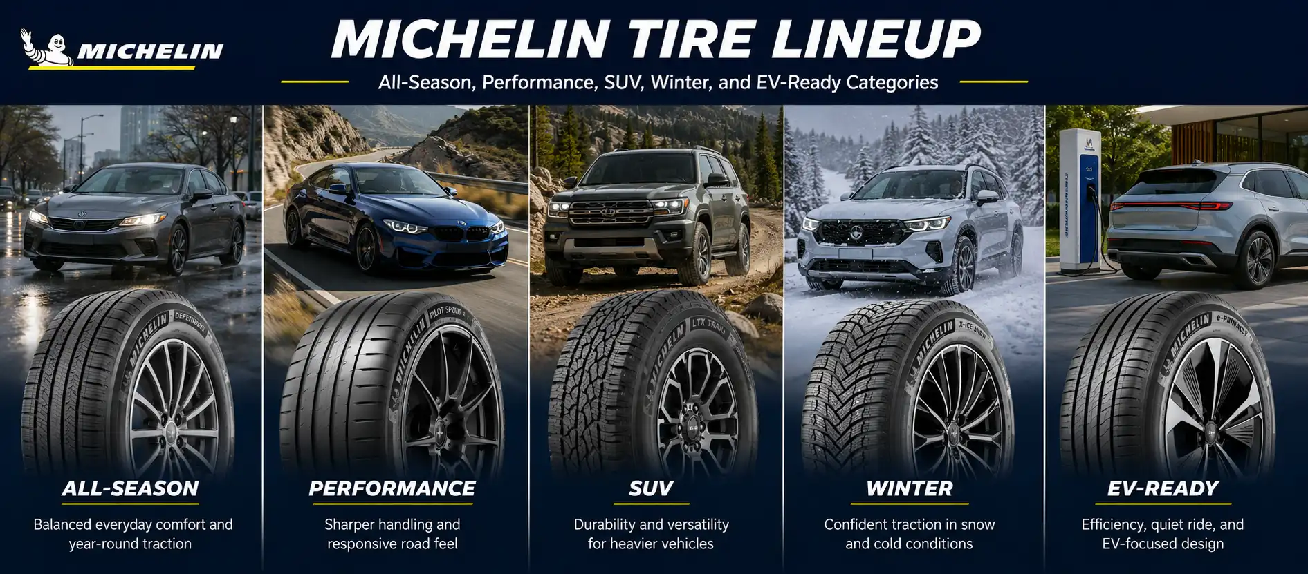 Michelin Tires on Sale, Prices, Rebates & Available Models